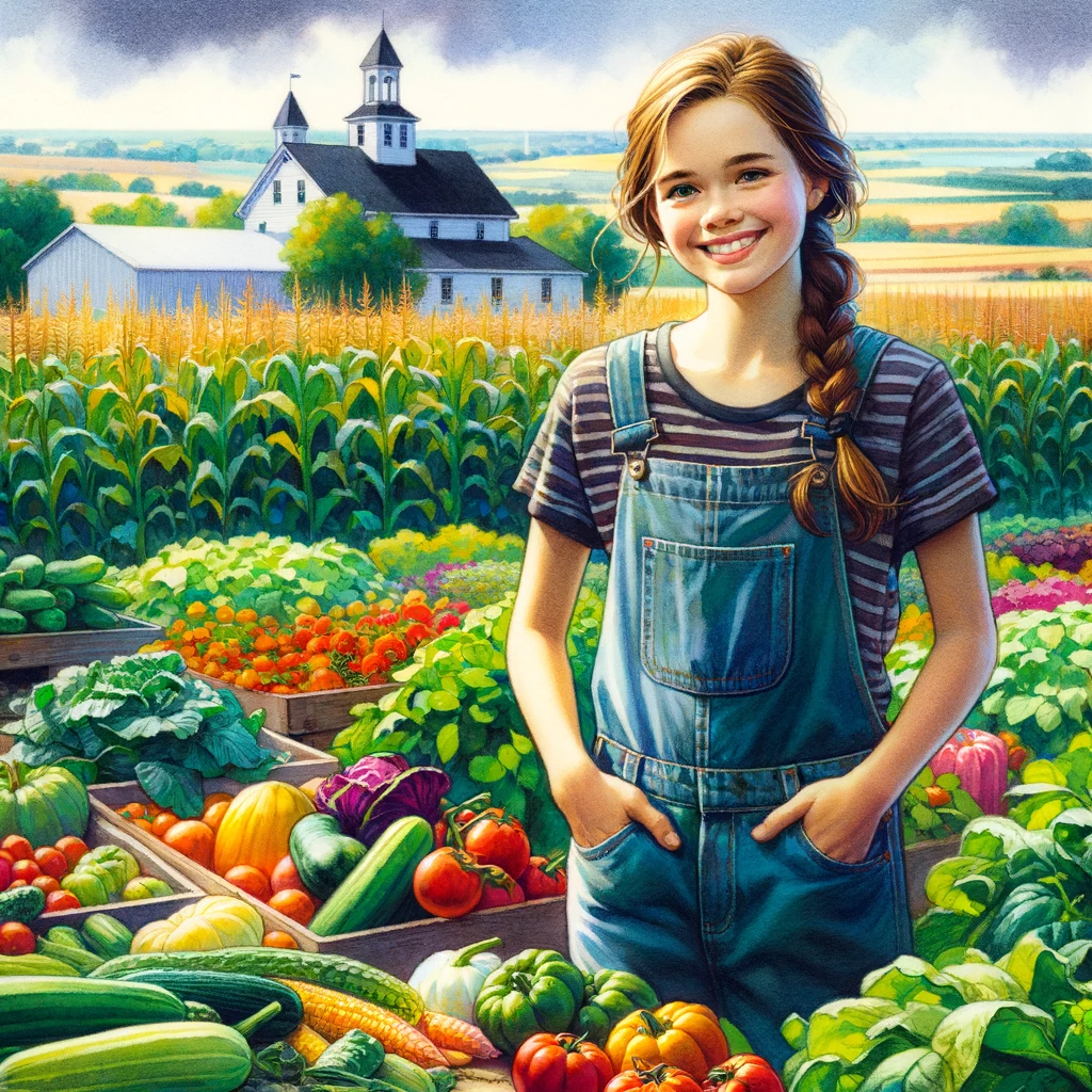 Young Gardener’s Bounty: Teen Donates Thousands of Pounds to Feed the Hungry!