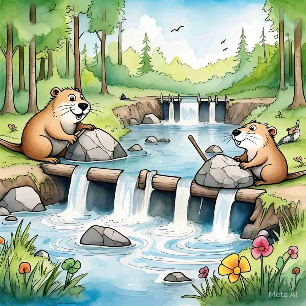 Beavers don’t wait for regulatory approval, they just build damns – it’s what they do!